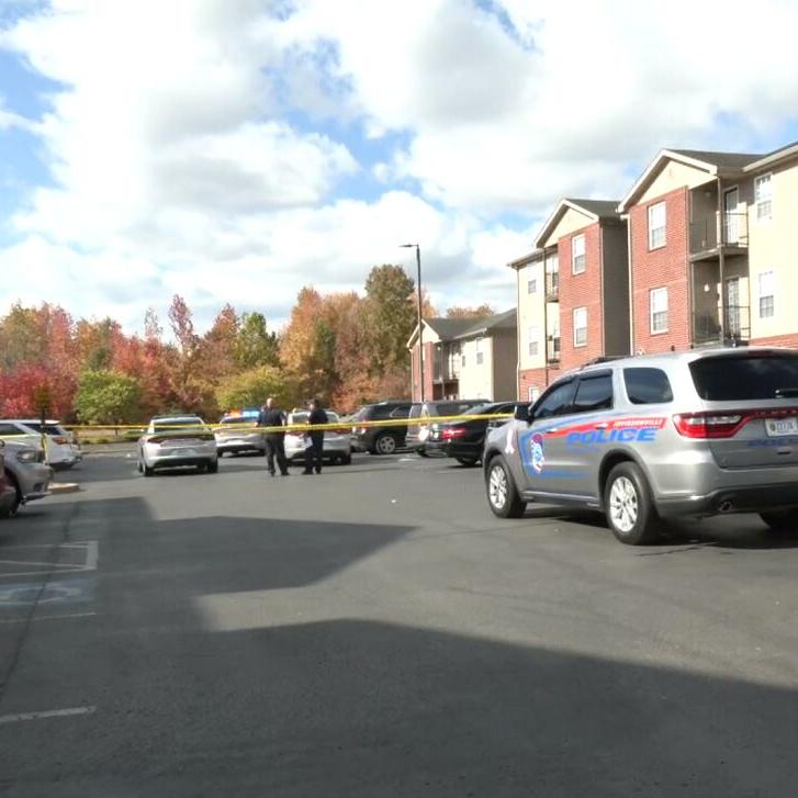 Death investigation at Hallmark Apartments in Jeffersonville